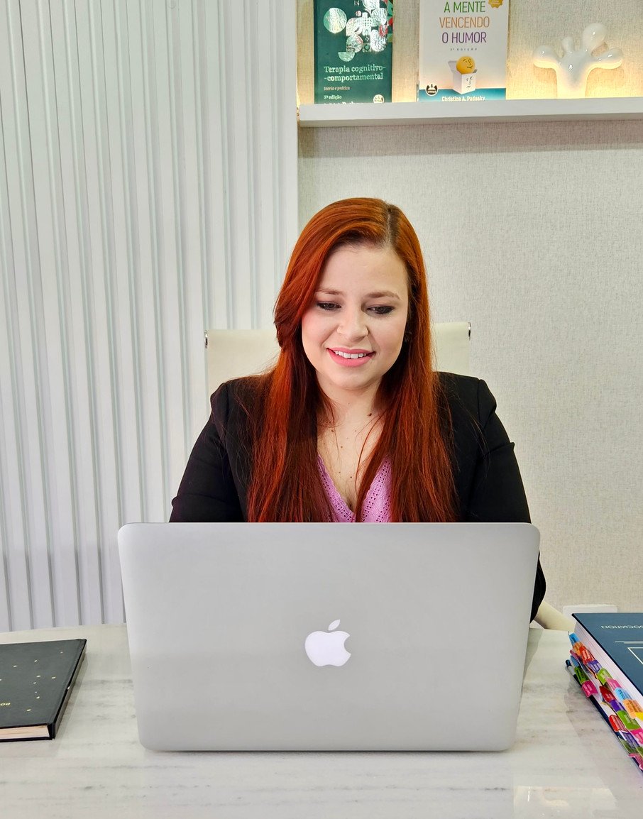 Atendimento de psicoterapia com a Rayane Melo de Brito